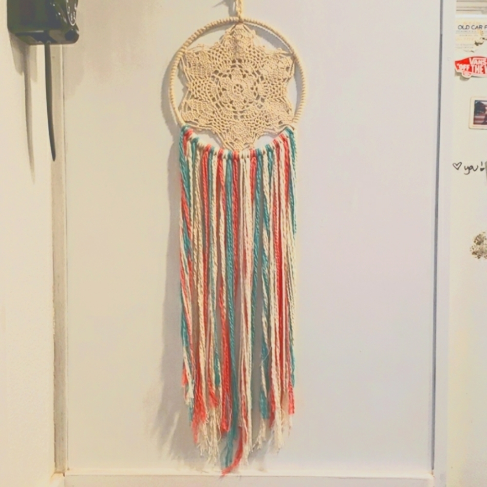 🇺🇸 8" boho macrame dreamcatcher